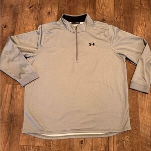 Men’s Under Armour 3/4 zip hold gear pull over size 4 XL